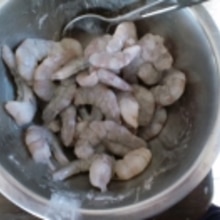 玉ねぎゴロゴロ えびのケチャップ炒め レシピ 作り方 By びばまいぺーす 楽天レシピ